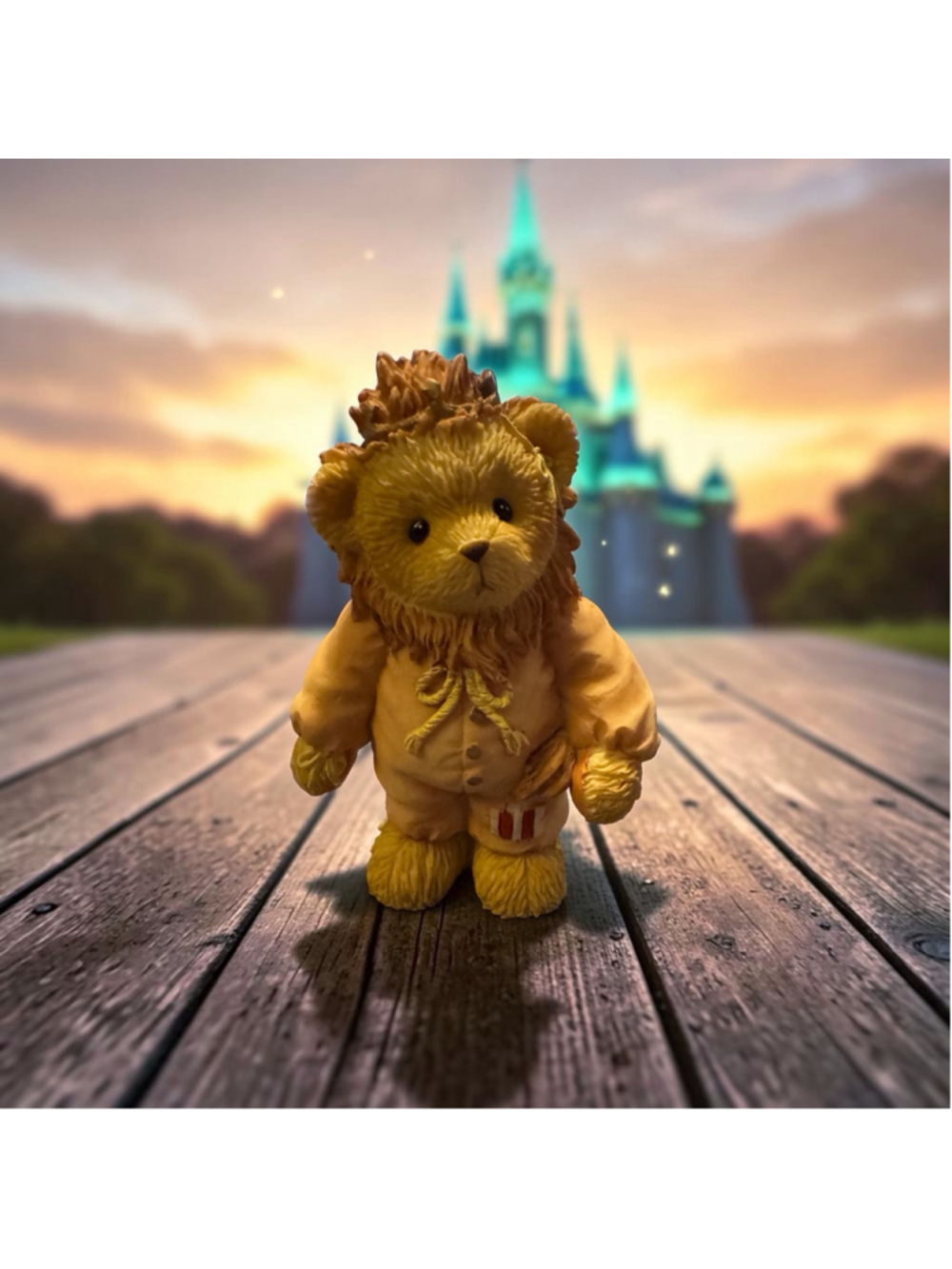Cherished Teddies Wizard of Oz Lion Figurine 4003343